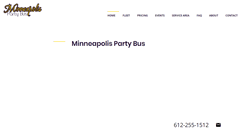 Desktop Screenshot of minneapolispartybus.com