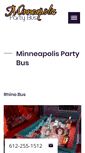 Mobile Screenshot of minneapolispartybus.com